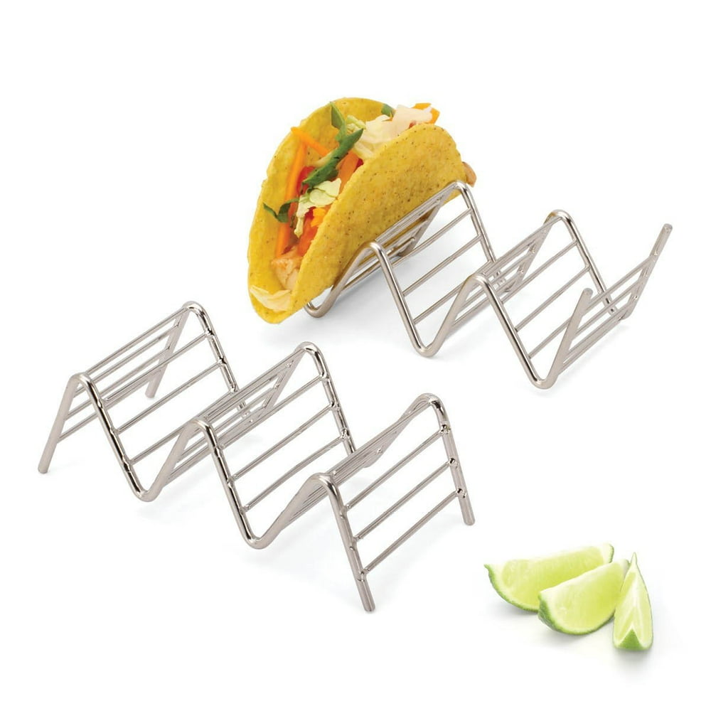 2LB Depot Taco Holder, Taco Stand, Taco Rack, Premium 18/8 Stainless