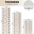 thumbnail image 4 of Beige Christmas Tree Pattern Kitchen Rugs Sets Of 3,Kitchen Runner Rugs Non Skid Washable,Decorative Kitchen Floor Mats for Kitchen,Sink,Laundry,17"x30"+ 17"x47" + 17"x59", 4 of 6