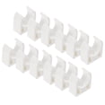 thumbnail image 1 of PAMINGONO 20Pcs Heavy Duty C Clamp Motor Mount White Plastic for DIY Projects, 1 of 6