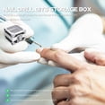 thumbnail image 2 of Nail Drill Bits Storage Box Sturdy Acrylic Manicure Grinding Head Display Box, 2 of 6