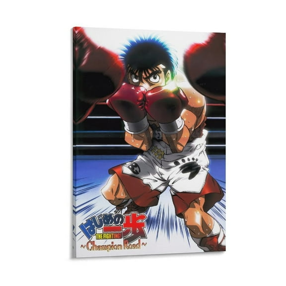 Japan Action Adventure Anime Hajime No Ippo Role Poster Canvas Wall Art Prints Poster Gifts Photo Picture Painting Posters Room Decor Home Decorative 20x30inch(50x75cm)