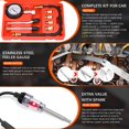 thumbnail image 4 of Kit de comprobador de compresión BEAUGIREW para automóviles y motocicletas, 4 of 9