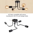 thumbnail image 4 of Lámpara Colgante LED De Estilo Retro, Lámpara Antigua Para Estudio, , Bar, Pasillo, Hecha De Hierro Con Cuatro Bases E27, Fácil De Instalar Y Mantener, Adecuada Para, 4 of 7
