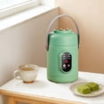 thumbnail image 5 of Multifunctional Portable Slow Cooker with Ceramic Glaze Inner and Steamer for Cooking Soup Rice Porridge, 5 of 5