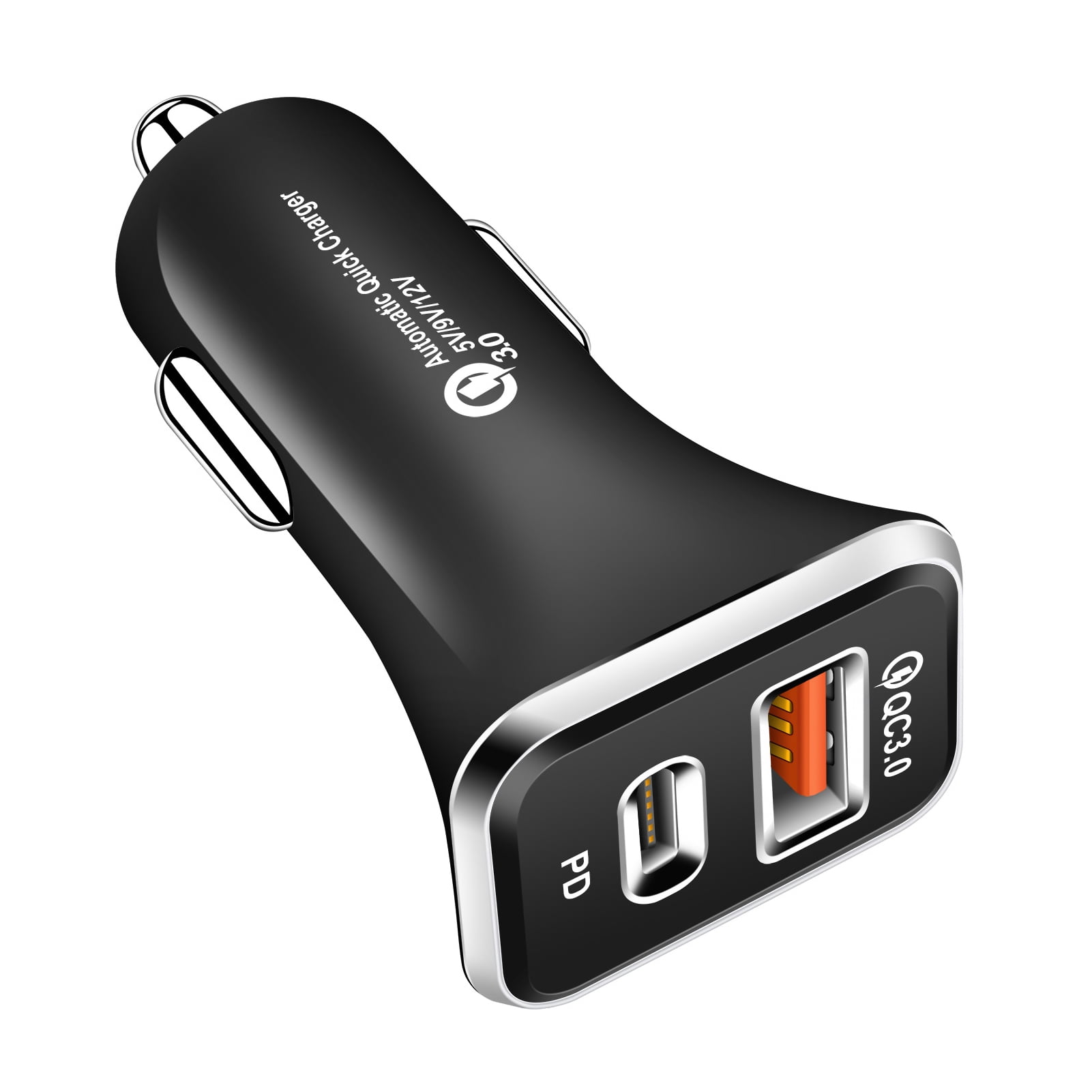 Kmxyo PD20W QC3.0 Car Charger Compatible Automatic Poweroff Dual
