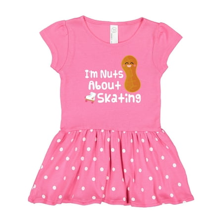 

Inktastic Roller Skating Girls Cute Gift Toddler Girl Dress