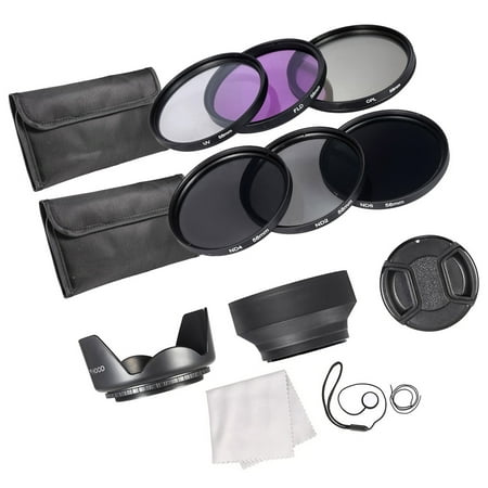 Image of Andoer-2 ND Plate Cap/Lens Cap Rubber / Lens Cap Pouch/Lens Cap/Lens Cap Carry Pouch/Lens Cap/Lens Rubber Lens ND4 ND8) Carry Lens Cap / Kit UV+CPL+FLD+(ND2 ND4 Filter Kit Pouch/Lens/Lens QISUO