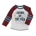 thumbnail image 1 of Mud Pie T-Shirt à Manches Longues pour Bébé Chiot (2T/3T), Leader du Pack), 1 of 3