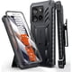 thumbnail image 1 of wonima11 FNTCASE for Motorola Edge 2025 Case: Military Grade Rugged Cell Phone Cover with Kickstand & Holster | Shockproof TPU Protection Bumper with Belt-Clip | Heavy Duty Protector (Black), 1 of 1