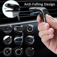 thumbnail image 2 of Magnetic Car Phone Holder[Set of 2], Car Magnet Car Phone Holder on Air Vent 4*5.7cm,Black, 2 of 5