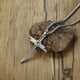 thumbnail image 3 of Collar de hombre con personalidad punk con colgante de cruz de clavo de acero fundido de acero de titanio, 3 of 5