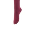 thumbnail image 3 of Lovely Annie Big Girl's Women's 5 Pairs Over Knee High Thigh High Cotton Boot Socks Size 6-9Wine 5p1c7, 3 of 6