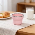 thumbnail image 4 of Vaso de agua plegable de silicona de 200 ml con tapa y cuerda colgante, vaso portátil para viajes, camping y exteriores, para bebidas frías y calientes., 4 of 6
