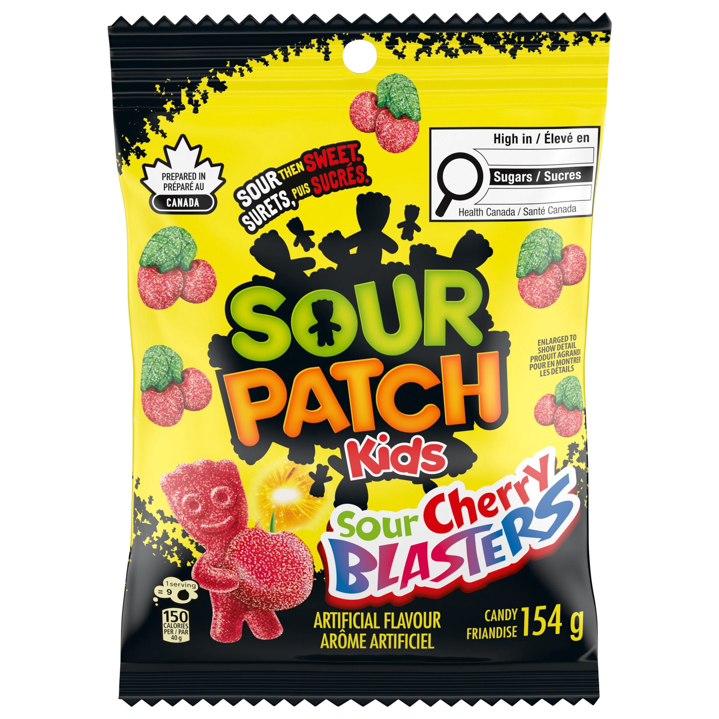Sour Patch Kids Sour Cherry Blasters Candy