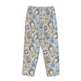 thumbnail image 4 of Kdxio Women's Comfy Stretch Summer Time With GnomePrint Drawstring Pajama Pants-Small, 4 of 9