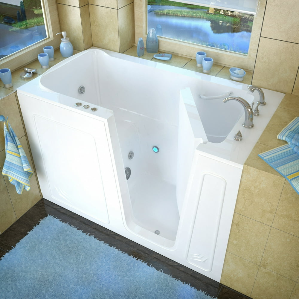 Avano Av3260rh WalkIn Tubs 60" Acrylic Whirlpool Bathtub For Alcove