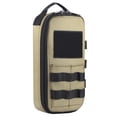 thumbnail image 1 of Heavy Duty Small Tool Bag Pouch Portable Utility Organizer Case with Zipper Handle. Perfect for EDC, Motorcycle, Road Bike, Electricians & More, 1 of 5