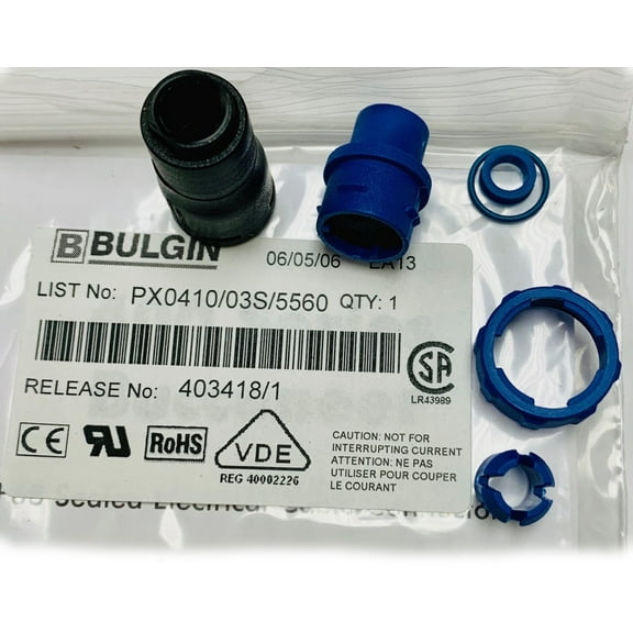 PX0410/03S/5560 Standard Circular Connector 3 POLE FLEX SKT