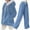 Sky Blue, variant on cfhntfmh Womens 2 Piece Outfits Sherpa Fleece Hoodie Sweatsuit Sets Hoodie Jackert with Fuzzy Warm Pants Lounge Sets