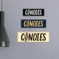thumbnail image 4 of Signs ByLITA Standard Candies Sign (Black) - Large, 4 of 6