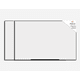 thumbnail image 1 of Pizarrón Blanco No Magnético Linea + plus 90x1.20 cm, 1 of 3