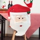 thumbnail image 1 of Fundas de silla de Papá Noel para comedor, decoración para fiestas, fundas de silla de Papá Noel, fundas de comedor de Papá Noel, fundas de silla con decoración navideña, fundas de asiento, 1 of 7