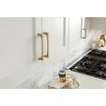 thumbnail image 2 of Amerock Merced 3-3/4 inch (96mm) Center-to-Center Champagne Bronze Cabinet Pull, 2 of 7
