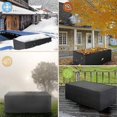 thumbnail image 3 of Fundas impermeables para muebles de jardín y Patio, 128 tamaños, fundas para sillas de lluvia y nieve (opcional plateadas y negras), 3 of 4