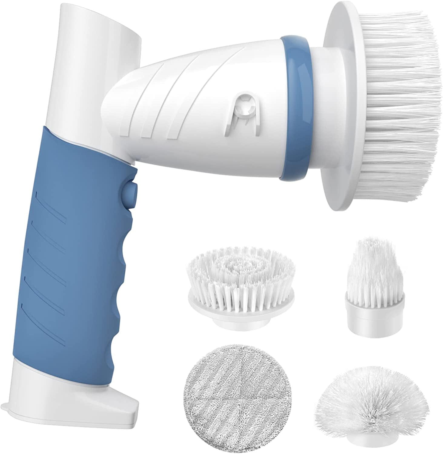 PowerScrub Cordless Electric Spin Scrubber Shower, Bathroom, Tile & Window  Cleaner With Interchangeable Brush Heads And Rechargeable Battery From  Dhaocks, $32.56