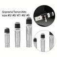 Brand New Sax Mouthpiece Sax Mouthpiece Silver Size 56789 With Reed