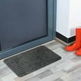 thumbnail image 5 of Evideco Gray Chloe Polypropylene Door Mat 24x16 Inches - Weather Resistant - Outdoor - Front Door Mat for Entryway, Porch, Patio, 5 of 6