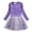 a-Purple289130, variant on VNKIDY Girls Dress Kids Festive Puff Long-Sleeve Crewneck Dresses Star Print Skirt For Holiday Celebrations Playful Festive Occasions Holiday Dress