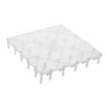 thumbnail image 1 of Square Aquarium Under Gravel Fish Tank Bottom Filtration Plate Filter System White without Nozzle, 1 of 9