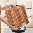 thumbnail image 4 of Rice Cooker Cover Small Kitchen Appliance Covers Insulated Pressure Cooker Appliance Cover Cover for Kitchen Instant Pot Accessories Keep Appliance Clean, Wooden Stick, 4 of 4