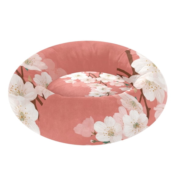 Pet Bed Pet Mat Cozy Removable & Washable Comfort For Cats And Dogs Woodblock Print