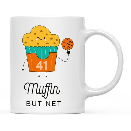 

Koyal Wholesale Funny Food Pun 11oz. Ceramic Coffee Tea Mug Muffin