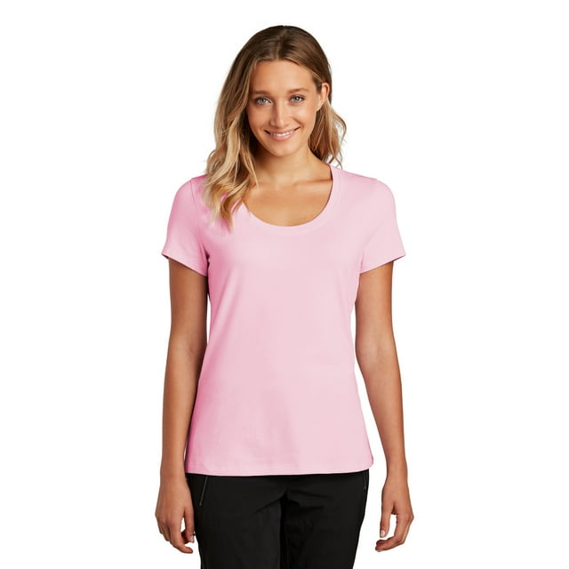 District T-Shirt à Encolure Dégagée Flexible pour Femmes DT7501