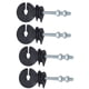 thumbnail image 1 of Aislador De Poste De Cerca, 50 Piezas M6 De Acero Galvanizado + Polipropileno Respetuoso Con El Medio Ambiente Protección Solar Aislador De Cerca Eléctrica Alta Resistencia Para, 1 of 7