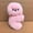 pink, variant on Mirumi Shy Cute Pet Plush Robot Emotional Companion Bag Plush Pendant