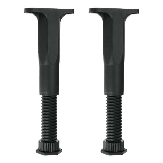 Unique Bargains 2 Pack Adjustable Bed Frame Support Legs, 6 Inch Bed Center Slat Support Leg