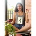 thumbnail image 2 of Solstitial Parrakeet Racerback Tank Women -Sydenham Edwards Designs, Female XX-Large, 2 of 4