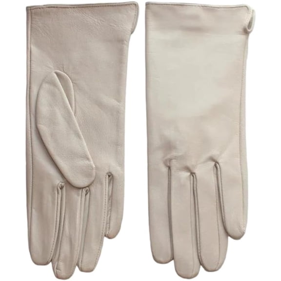 Jtbuh XLY Thin Unlined Sheepskin Driving Gloves Women's Lightweight Leather Handwear in Versatile Solid Colors
