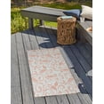 thumbnail image 3 of 24" 36" Simply Daisy Aurora French Country Chenille Area Rug, Blush, 3 of 4