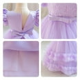 thumbnail image 6 of IROINNID Toddler Girl Party Princess Dress Sleeveless Long Dress 18M, 6 of 6