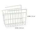 thumbnail image 4 of MRLESS Iron Wire Under Shelf Basket Organizer for Kitchen Pantry Cabinet Storage Cupboard Space Saver, 4 of 6