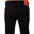 thumbnail image 4 of HUGO 708 Slim Jeans, Black, 4 of 6