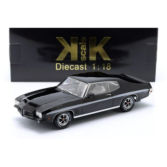 KK Scale 1972 Pontiac LeMans GTO Black 1:18
