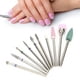 thumbnail image 5 of Accesorio para pulidor de uñas, 10 piezas, cabezal de pulido de uñas, cabezal de pulido de uñas de aleación, claridad notable, 5 of 8
