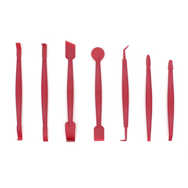 Juego Herramientas Aplicación Película Que Cambia Color Profesional para Automóviles Transfronterizos Juego 7 Piezas Raspador Borde Película Que Cambia Color Enchufable Borde Costura