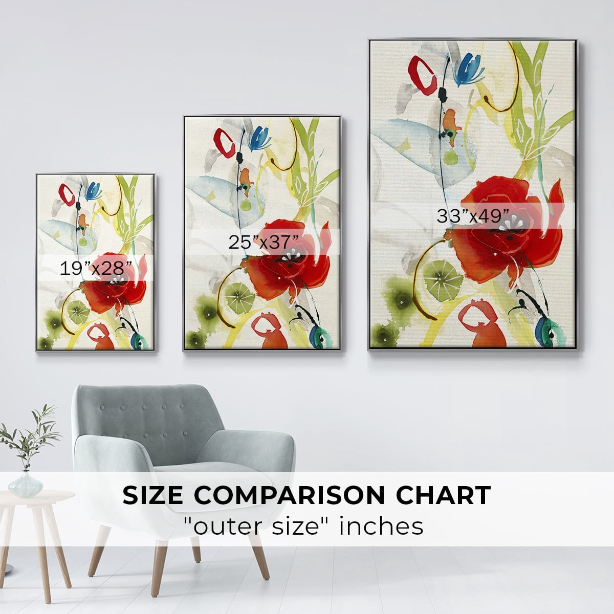 Local Color II Framed Premium Gallery Wrapped Canvas - Ready to Hang